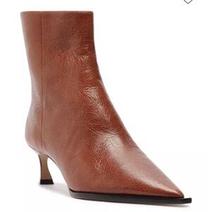 Alexandre Birman kitten heel boot with soft leather & comfort for any occasion